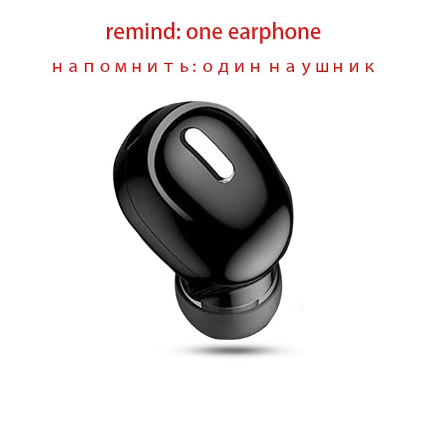 Mini Wireless Bluetooth 5.0 Earphone in Ear Sport with Mic Handsfree Headset Earbuds For Samsung Huawei All Phone Earphones